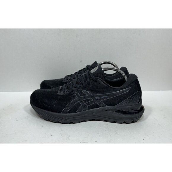 ASICS Gel-Cumulus 23 Running Shoes 1012A888-002 Triple Black Gray Women’s 10.5 - Picture 3 of 8